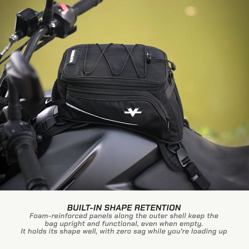 VIATERRA Ace Universal Motorcycle Tank Bag (Strap Based)