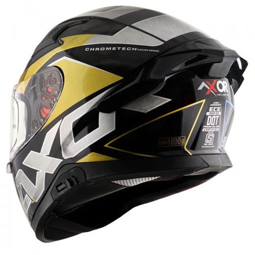 Axor Helmets Axor Apex Chrometech Gloss  Black Blue Helmet
