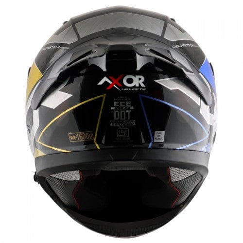 Axor Helmets Axor Apex Chrometech Gloss  Black Blue Helmet