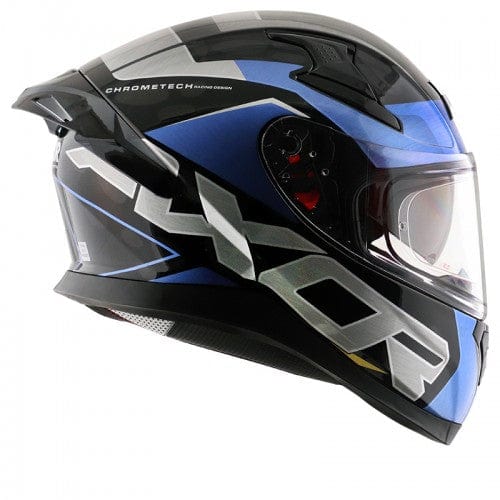 Axor Helmets Axor Apex Chrometech Gloss  Black Blue Helmet