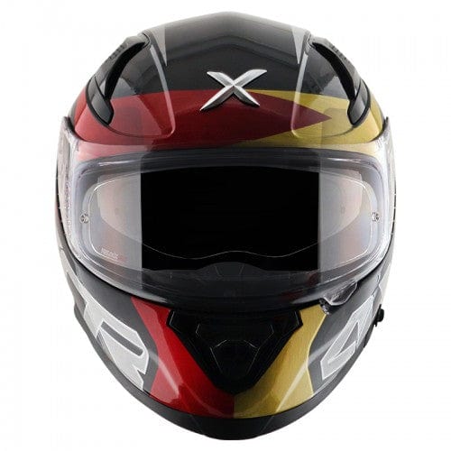 Axor Helmets Axor Apex Chrometech Gloss Black Red Helmet