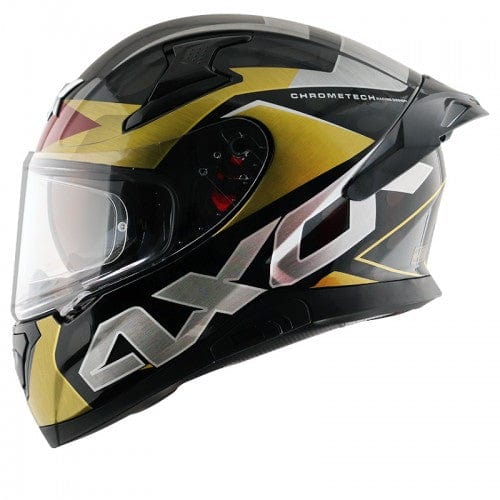 Axor Helmets Axor Apex Chrometech Gloss Black Red Helmet