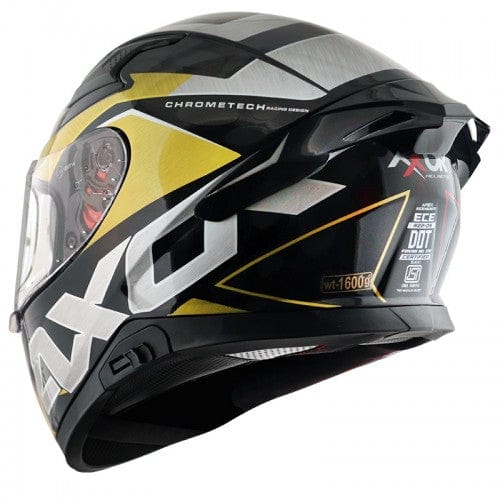 Axor Helmets Axor Apex Chrometech Gloss Black Red Helmet