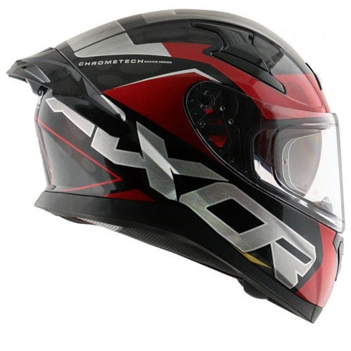 Axor Helmets Axor Apex Chrometech Gloss Black Red Helmet