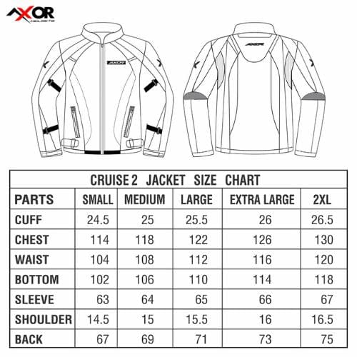 Destination Moto Axor Cruise 2 Riding Jacket Black Red