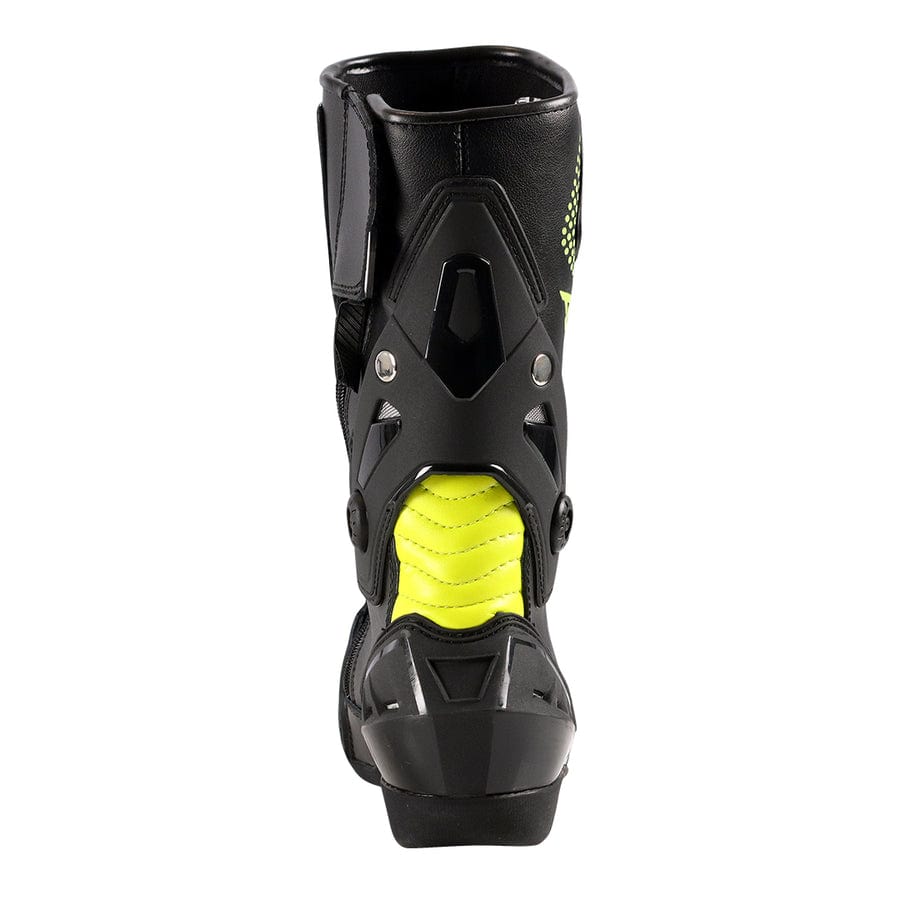 Destination Moto Axor Slipstream Riding Boots Black Neon