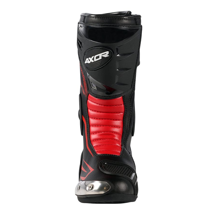 Destination Moto Axor Slipstream Riding Boots Black Red