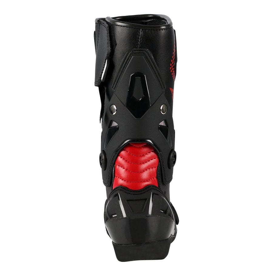 Destination Moto Axor Slipstream Riding Boots Black Red