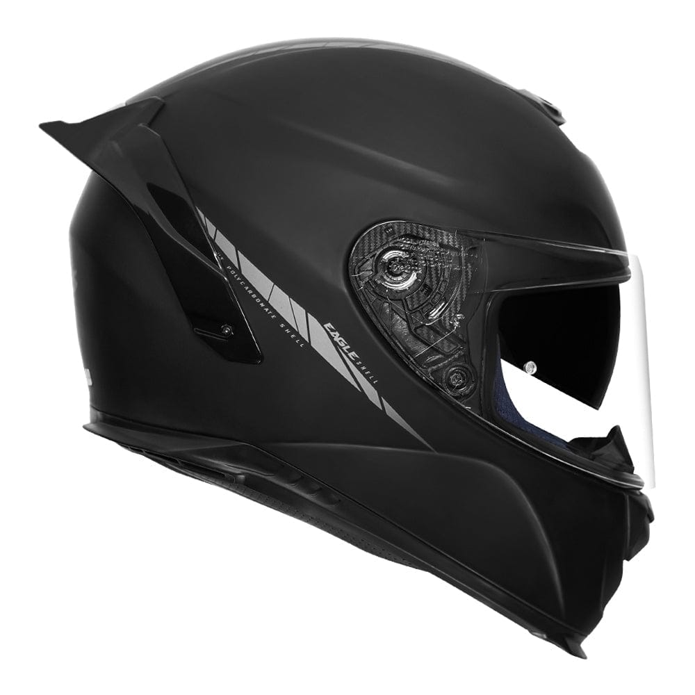 Destination Moto Axxis Eagle Solid Matt Black Helmet