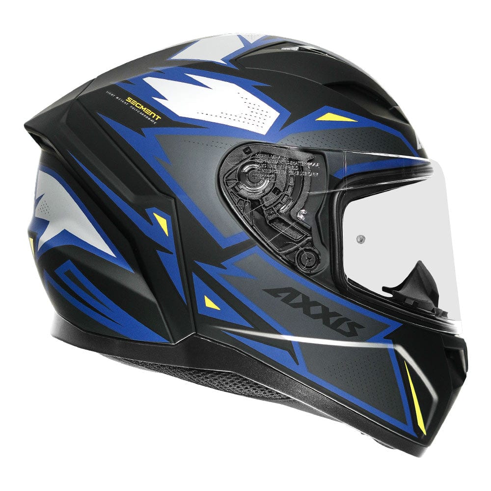 Destination Moto Axxis Segment Mad Matt Grey Helmet