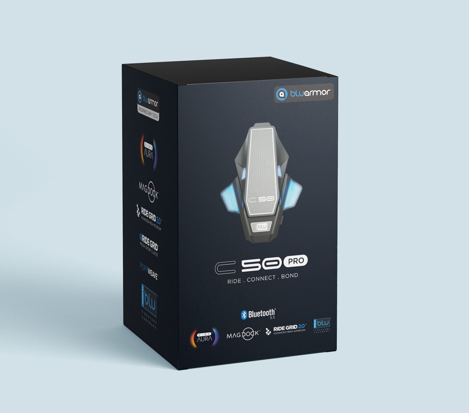 Destination Moto Bluarmor C50 Pro Helmet Intercom Communication Device