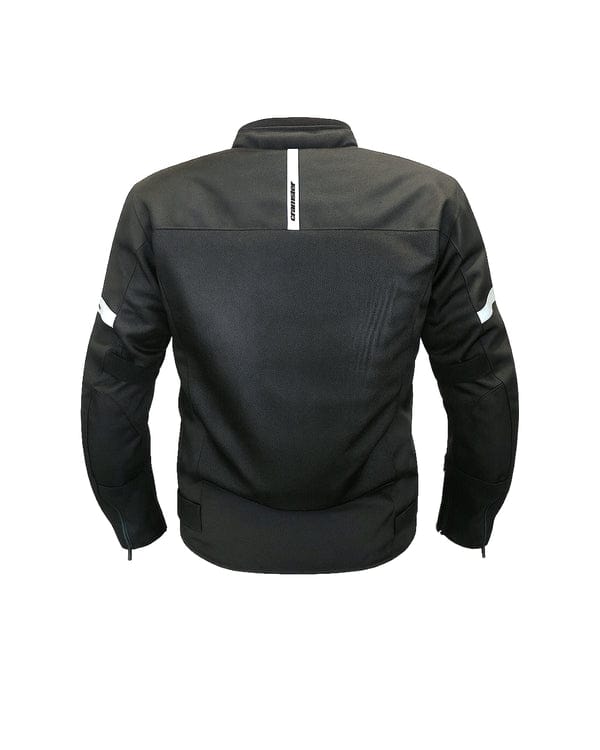 Destination Moto Crmaster Viper Riding Jacket Black White