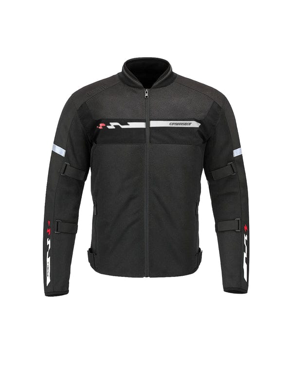 Destination Moto Crmaster Viper Riding Jacket Black White
