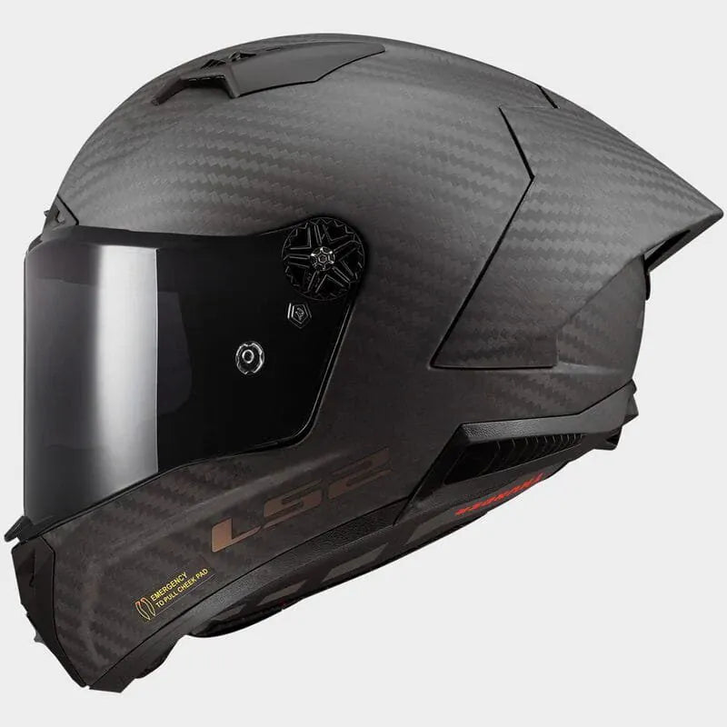 Destination Moto FF805 THUNDER CARBON GLOSS GP AERO HELMET