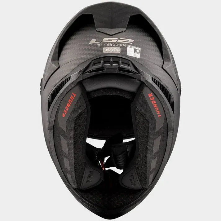 Destination Moto FF805 THUNDER CARBON GLOSS GP AERO HELMET