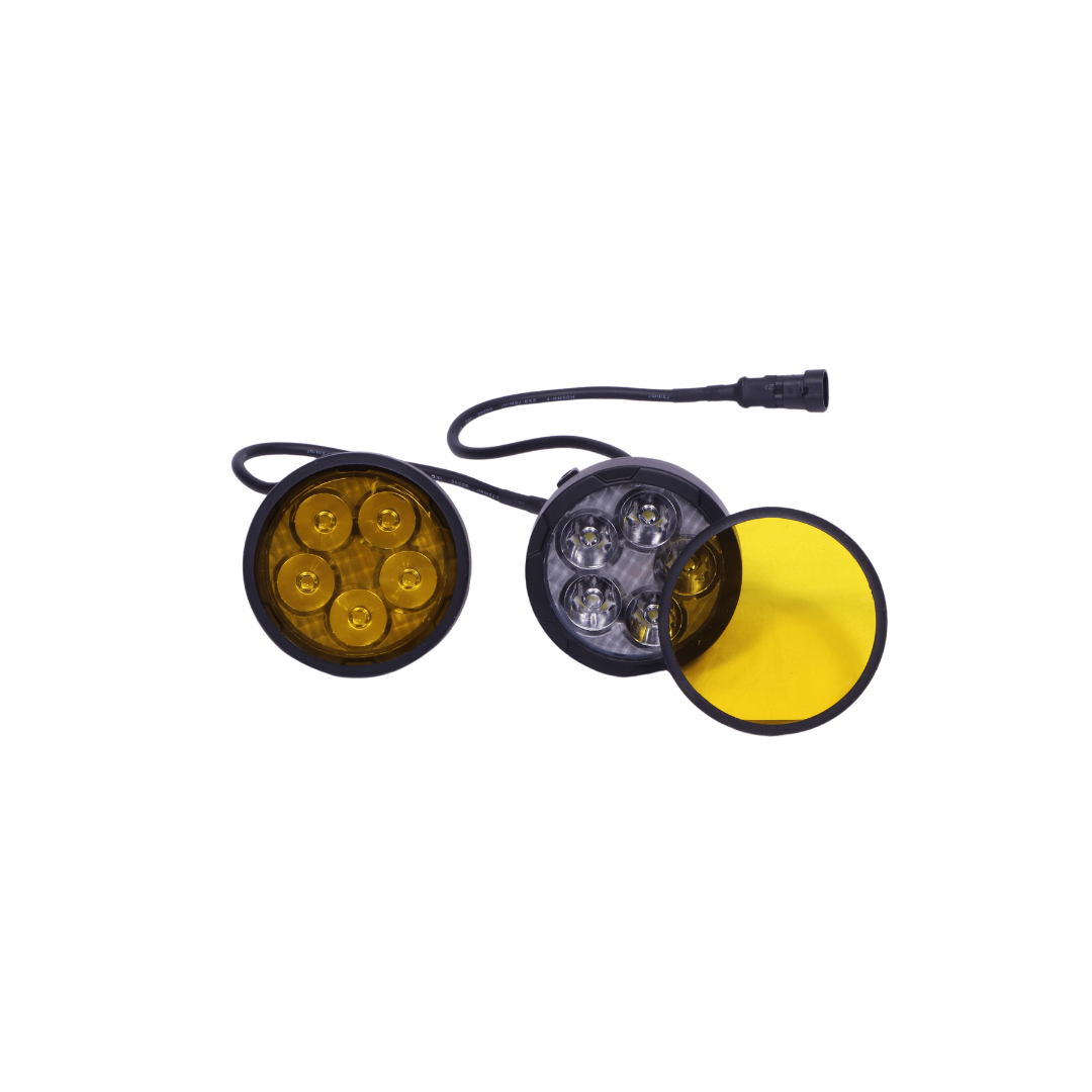 Destination Moto HJG 5 LED FOG LIGHT WITH WIREHARNESS AND SWITCH