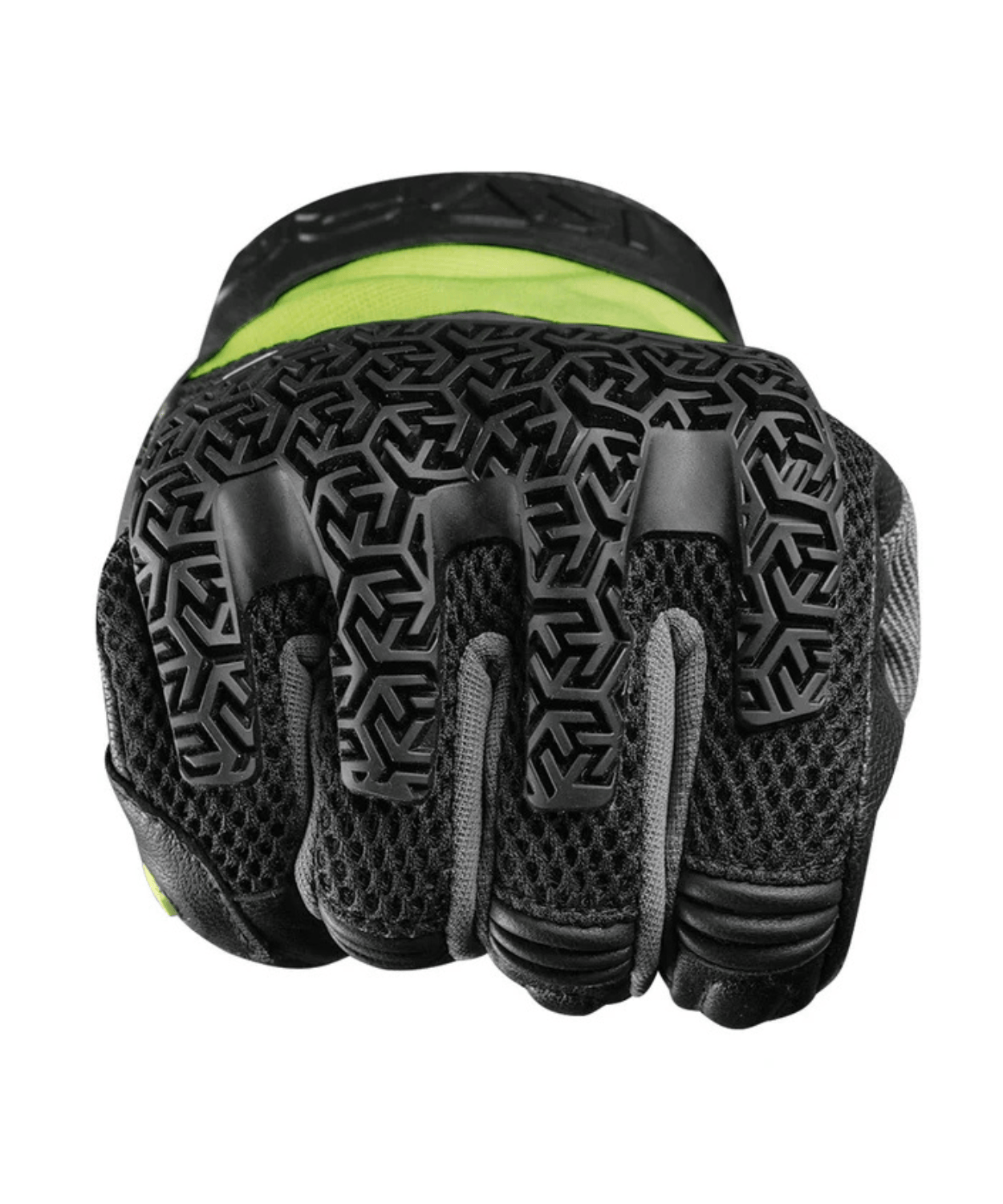 Destination Moto Korda Adventure Riding Gloves With D3O BLACK NEON