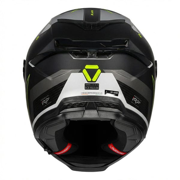 Destination Moto Korda Icon NYX Matt Black Grey Helmet