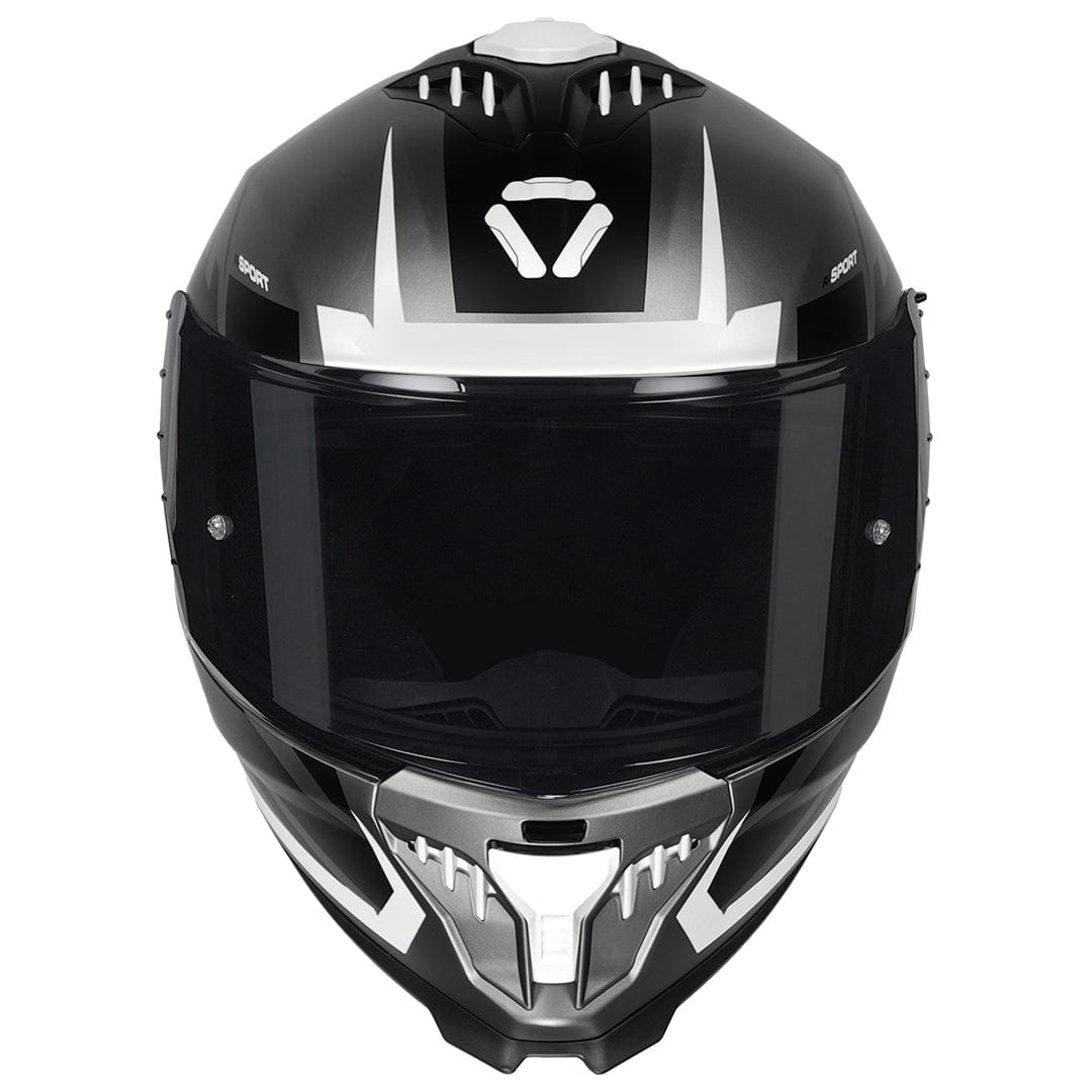 Destination Moto Korda Neo Atos Matt Black Grey Helmet