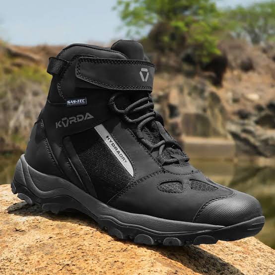 Destination Moto Korda Pathfinder Riding Boots With Sas-Tec