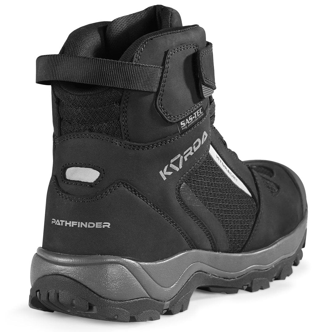 Destination Moto Korda Pathfinder Riding Boots With Sas-Tec