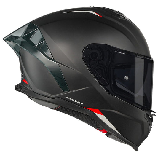 Destination Moto KORDA SHOCKWAVE SOLID MATT BLACK HELMET