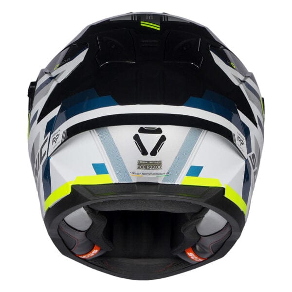 Destination Moto Korda Sonic Moze Gloss Fluorescent Yellow Helmet