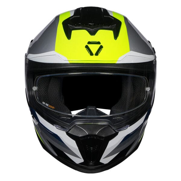 Destination Moto Korda Sonic Moze Gloss Fluorescent Yellow Helmet