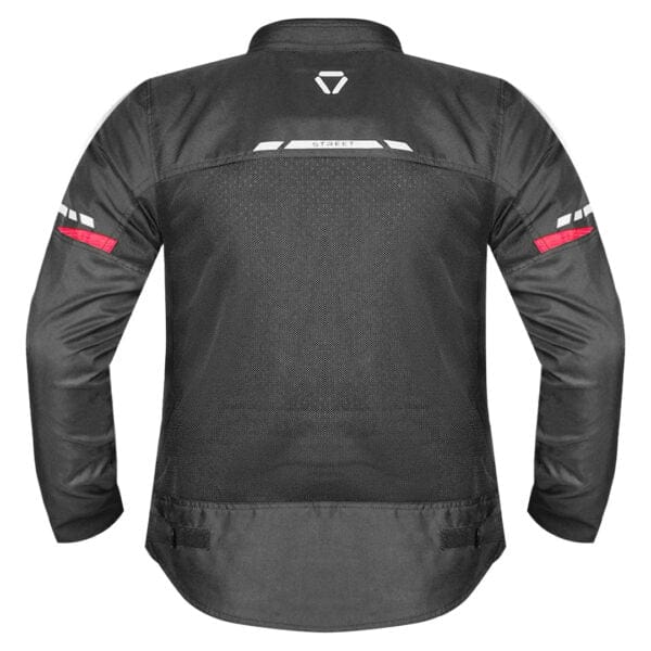 Destination Moto Korda Street Riding Jacket Black Red