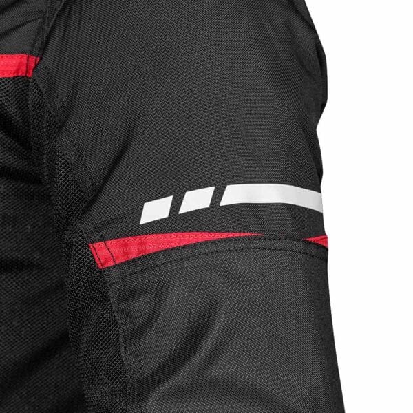 Destination Moto Korda Street Riding Jacket Black Red