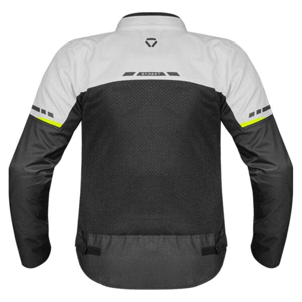 Destination Moto Korda Street Riding Jacket Grey Yellow