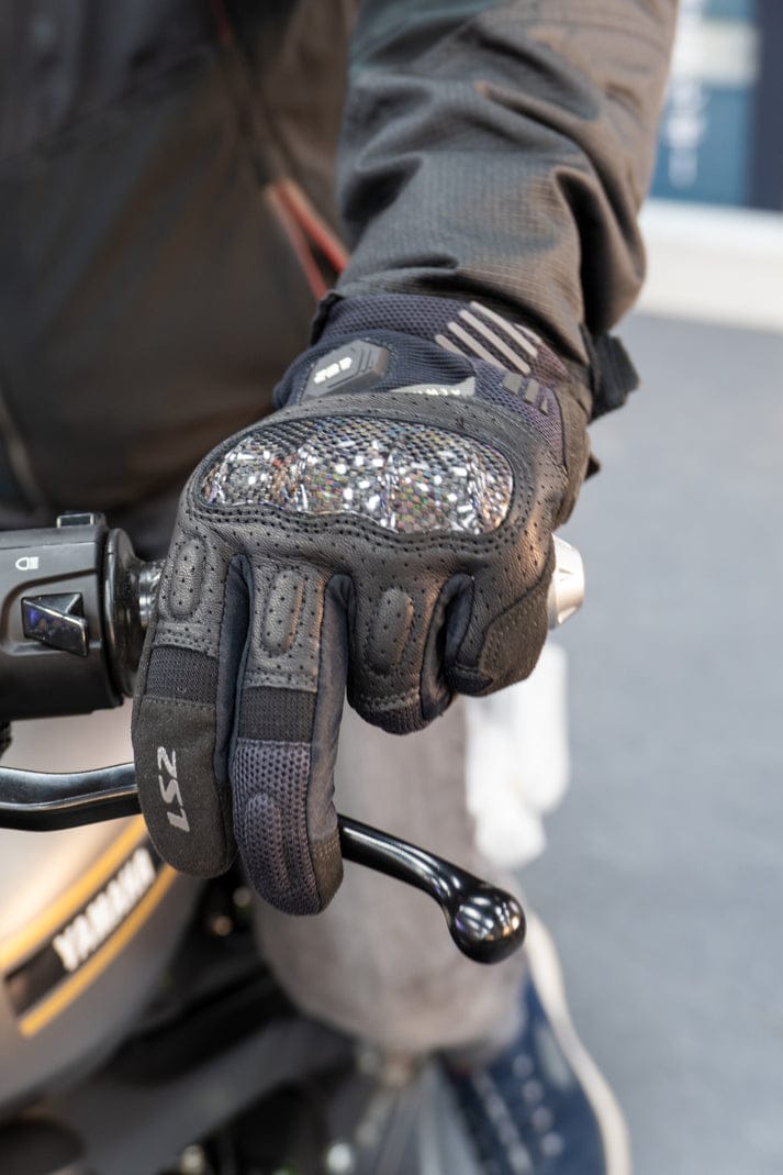 Destination Moto LS2 Atom Riding Gloves (Black)