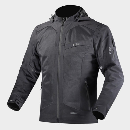 Destination Moto LS2 BOLTON RIDING JACKET BLACK