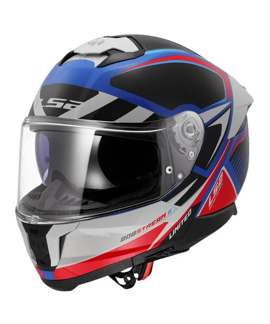 Destination Moto LS2 FF320 STREAM II GLOSS Xtrenta Helmet – Gloss Blue Red