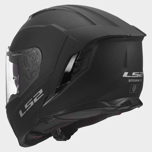 Destination Moto LS2 FF818 Storm 3 Helmet Solid Matt Black