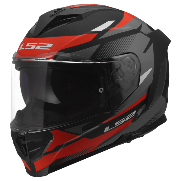 Destination Moto LS2 FF818 STORM III KOMAI BLACK RED HELMET