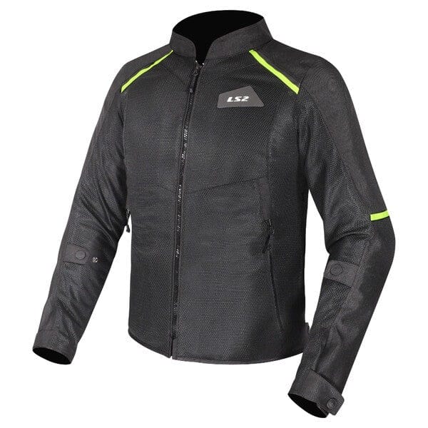 Destination Moto LS2 JACKET BREEZE CE CLASS A CERTIFIED JACKET HI VIZ YELLOW