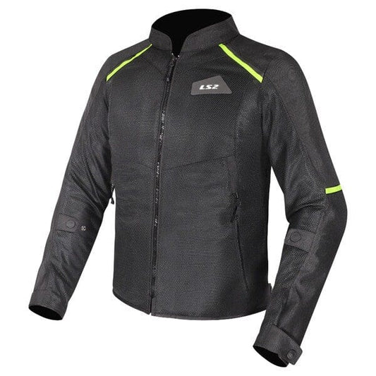 Destination Moto LS2 JACKET BREEZE CE CLASS A CERTIFIED JACKET HI VIZ YELLOW