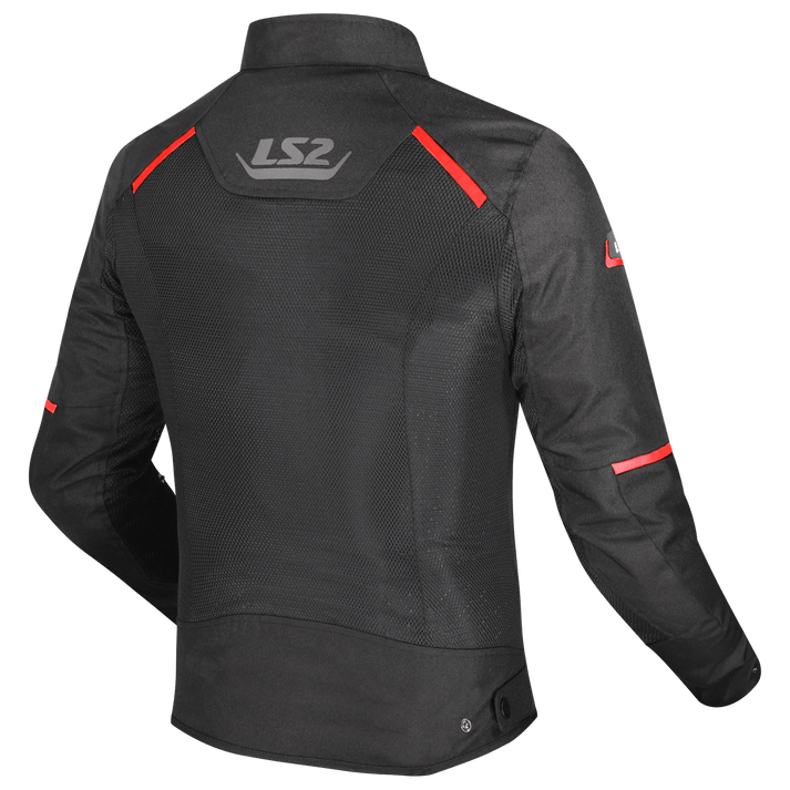 Destination Moto LS2 JACKET BREEZE CE CLASS A CERTIFIED JACKET RED