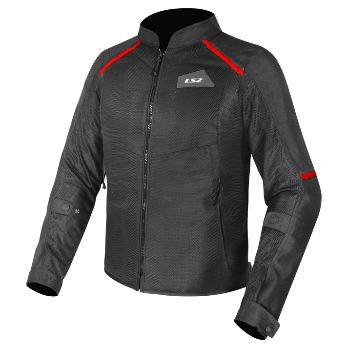 Destination Moto LS2 JACKET BREEZE CE CLASS A CERTIFIED JACKET RED