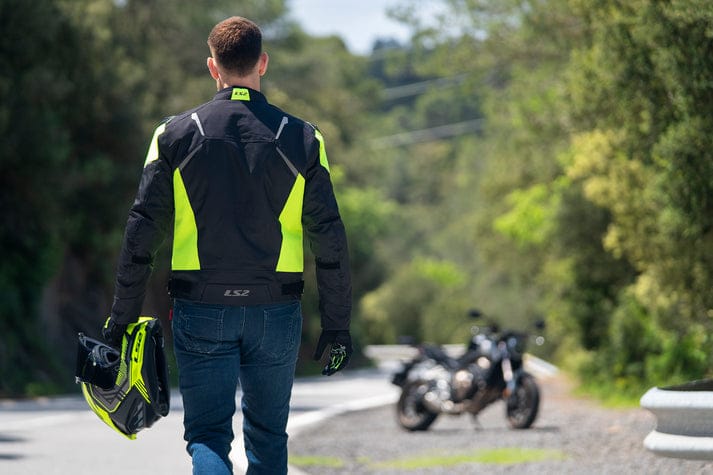 Destination Moto LS2 Zoom Riding Jacket CE Class A Black