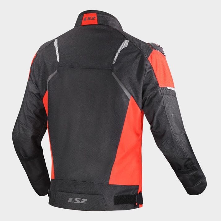 Destination Moto LS2 Zoom Riding Jacket CE Class A Black Red