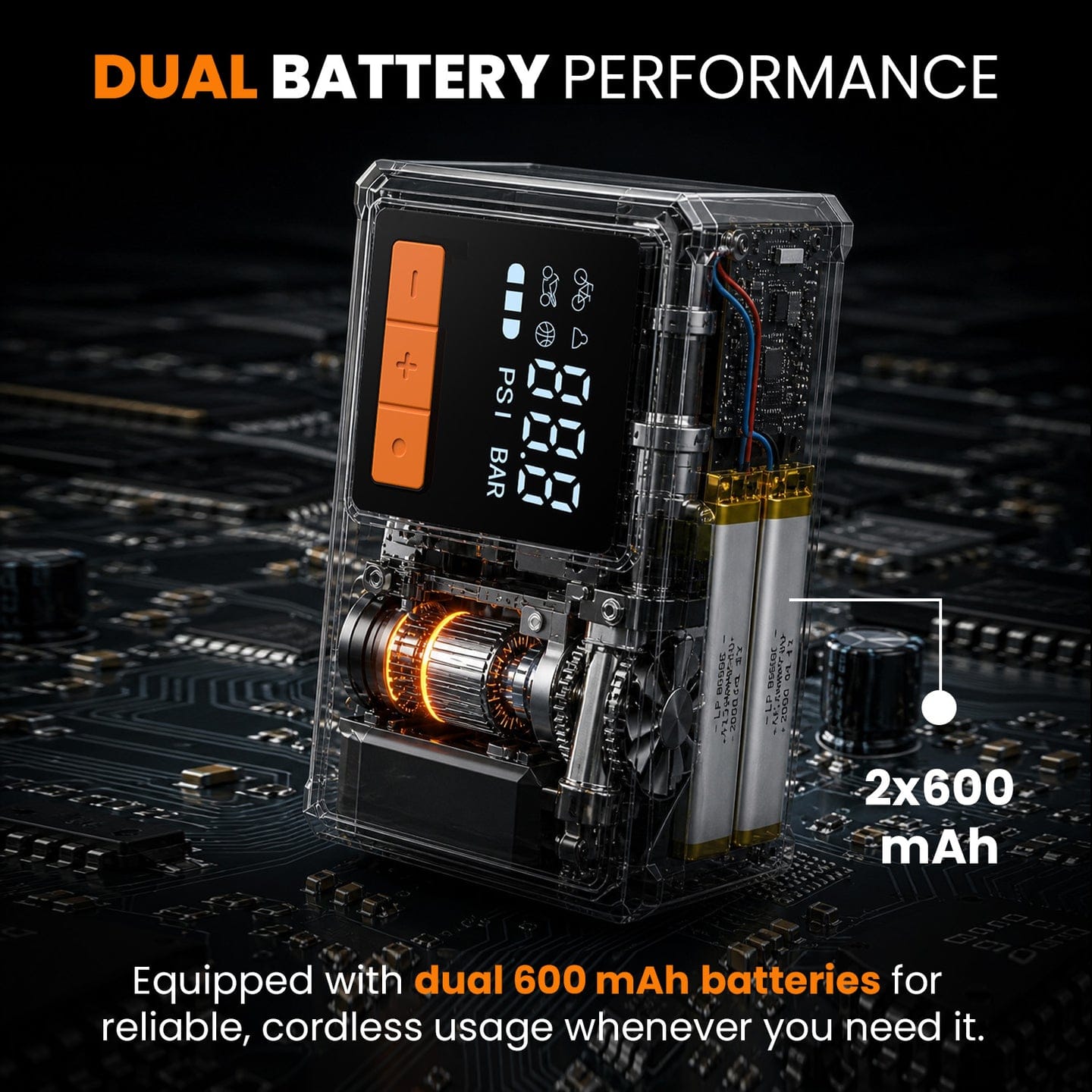 Destination Moto Portronics Vayu Nano Tyre Inflator