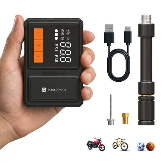 Destination Moto Portronics Vayu Nano Tyre Inflator
