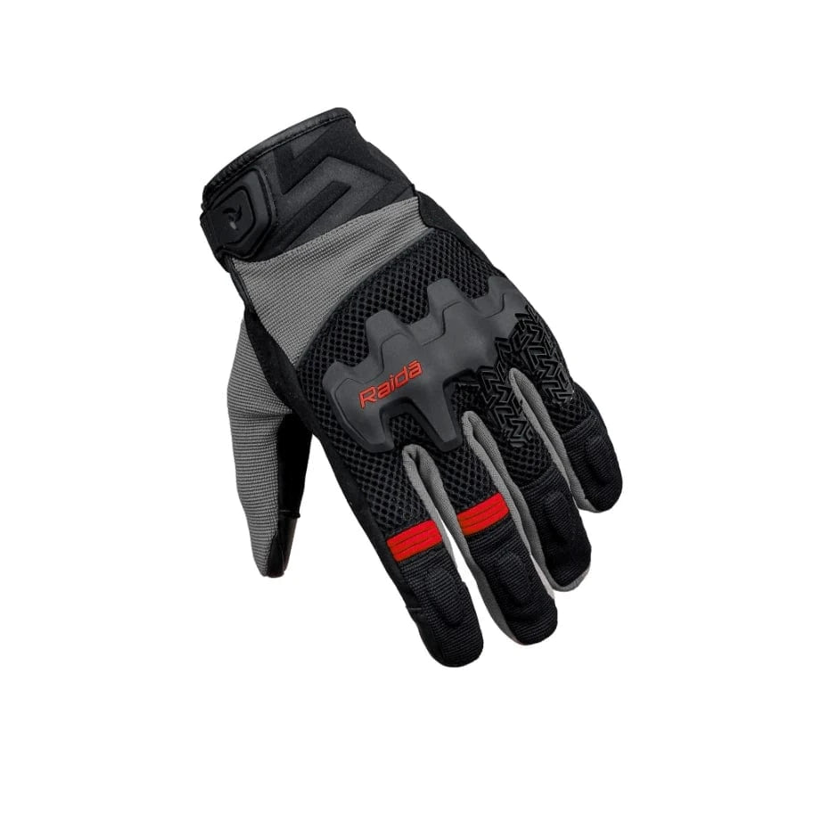 Destination Moto Raida Drift Motorcycle Gloves | Black Red