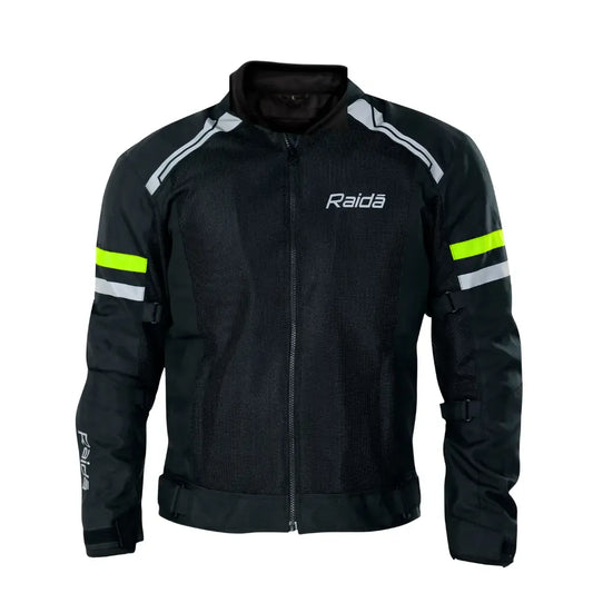 Destination Moto Raida Tourer Riding Jacket | Black Hi-Viz