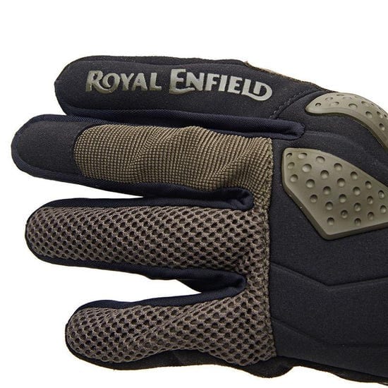 Destination Moto Royal Enfield Trailblazer Gloves Moss Green