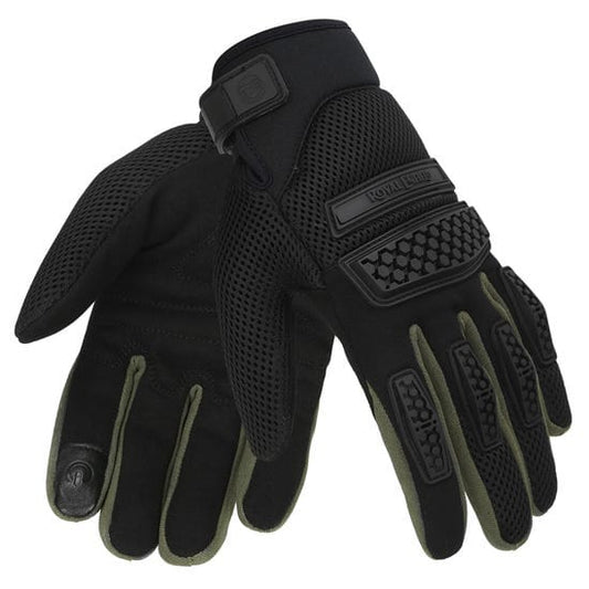 Destination Moto Royal Enfield Urban Hustler Gloves (Olive Black)