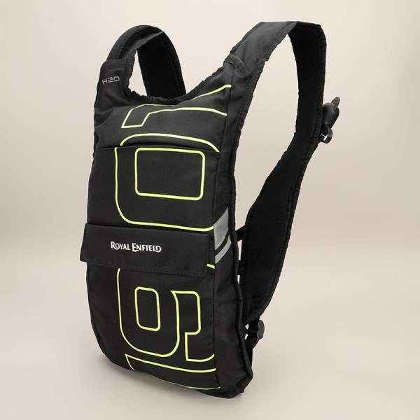 Destination Moto Royal Enfield Water Trail  Hydration Backpack Black