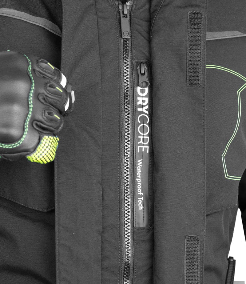Destination Moto Rynox Advento Pro Jacket Black Hi Viz